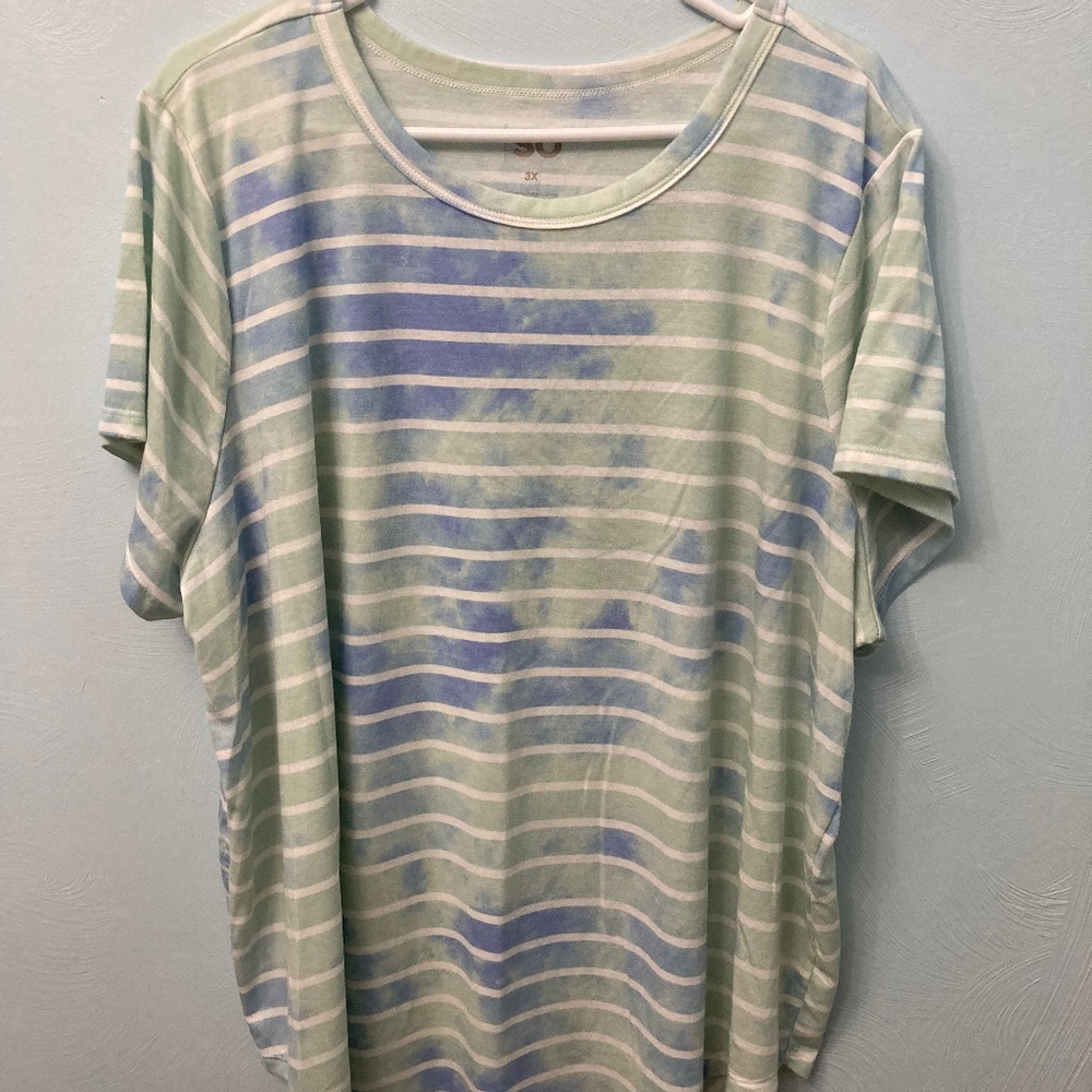 Sonoma for Life women’s 3XL striped shirt sleeve top